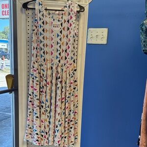 Dot Dot Smile Geometric Kids Dress - Pink, Blue, Black